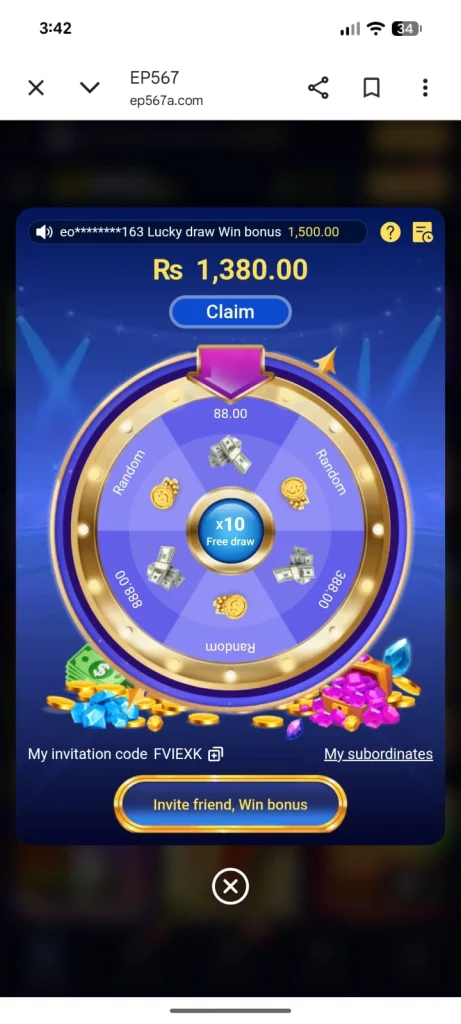 EP567 Game Spins